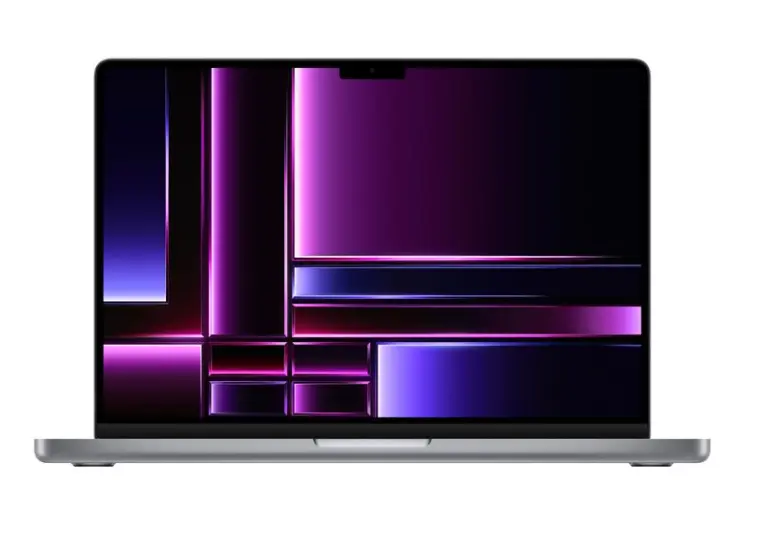 Apple MacBook Pro 14'' 512 Go SSD 16 Go RAM Puce M2 Pro CPU 10 cœurs GPU 16 cœurs Gris sidéral début 2023