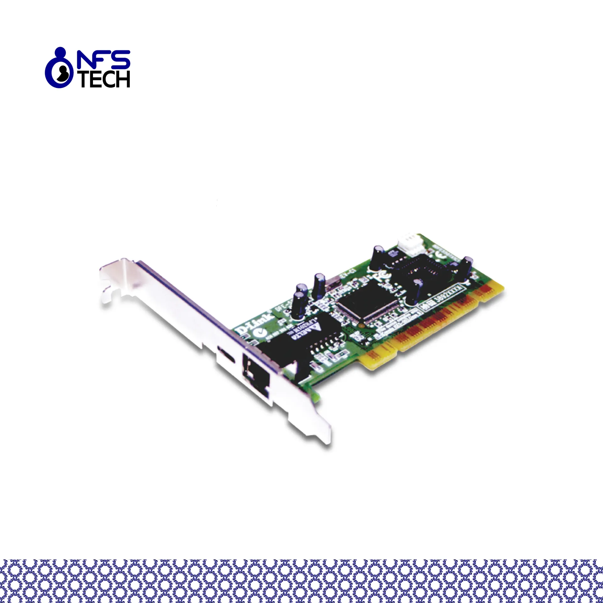 [CRES-DLINK-DFE530T] Carte réseau D-Link PCI 10/100Mbps contrôle de flux et Support Boot