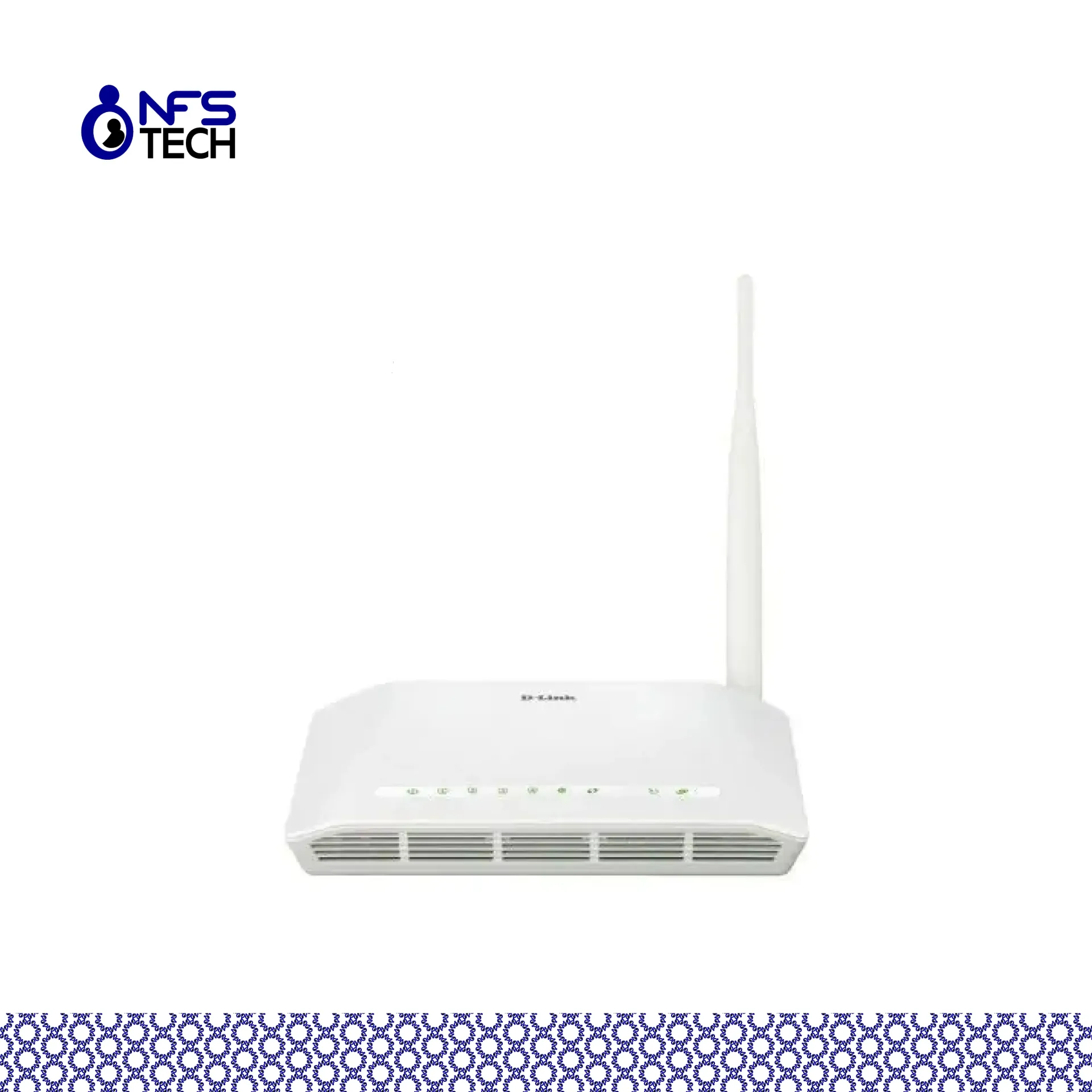 [RT-DL-DSL-2730U/EE] Routeur DLINK ADSL2 4-Port 11n 1x1 blanc 5dbi antenne
