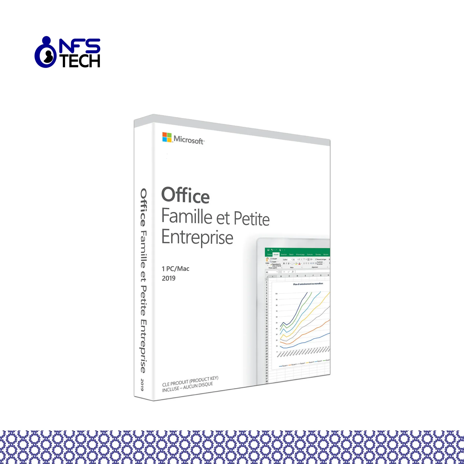 [LOG-CRT-TSD-03188] Logiciel Office Home & Business 2019/Multilangues/1 Poste - T5D-03188