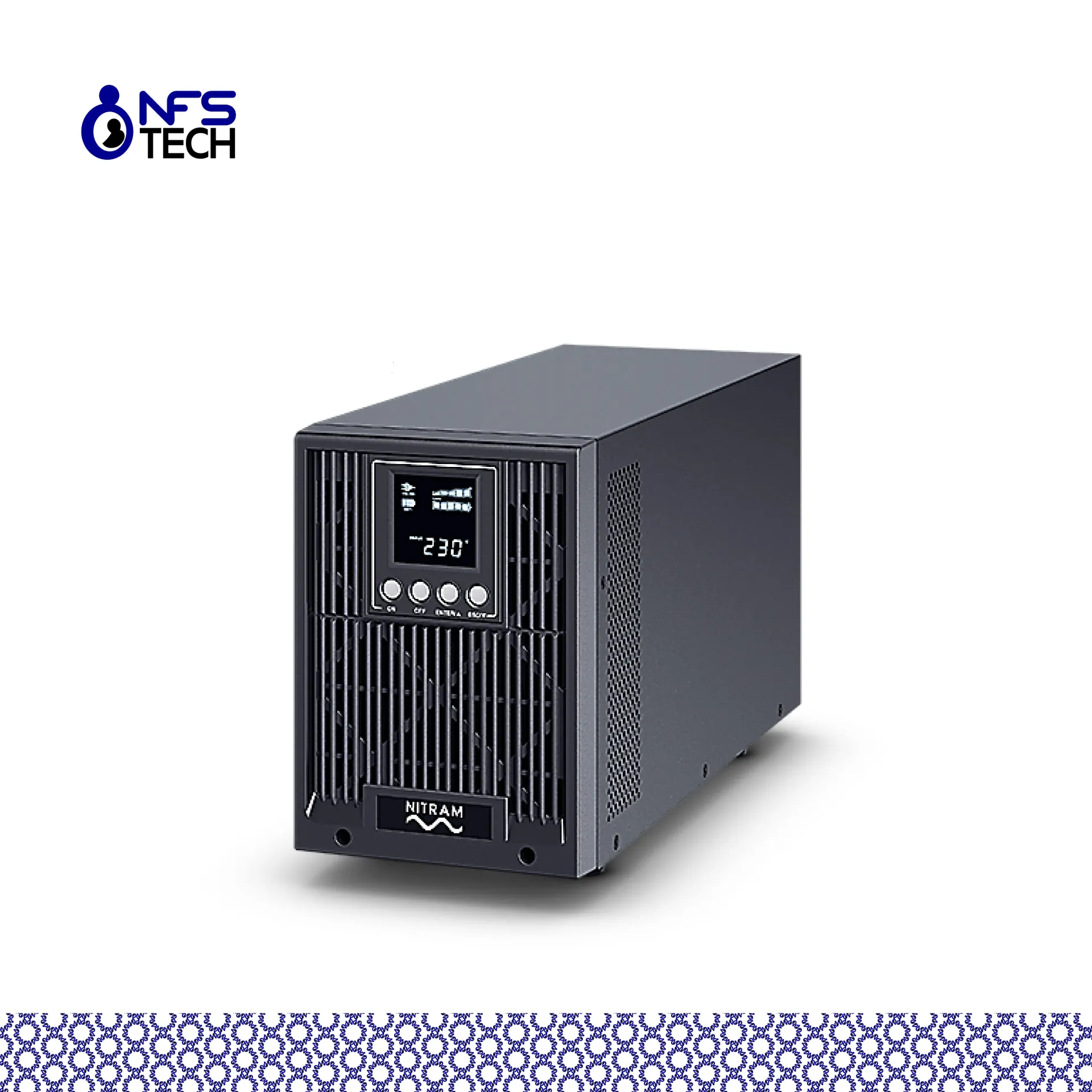 [OND-NIT-US10001.5TSA] Onduleur NITRAM US 10001.5TSA Online Double Conversion  1.5 KVA