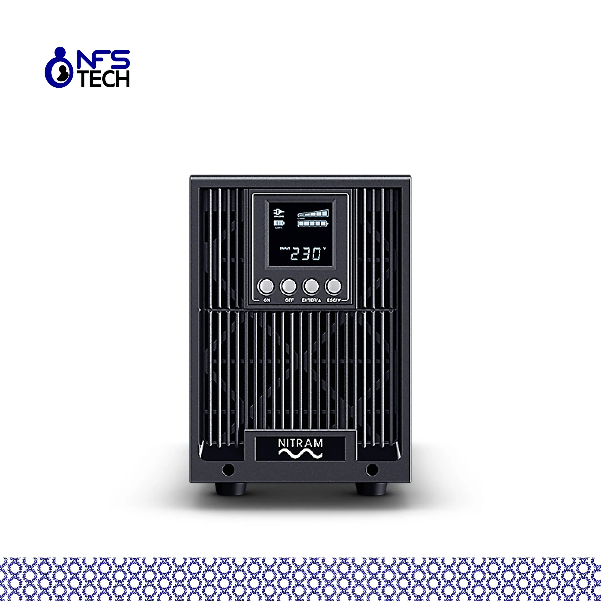 [OND-NIT-US 10002T] Onduleur NITRAM US 10002T Online Double Conversion  2 KVA