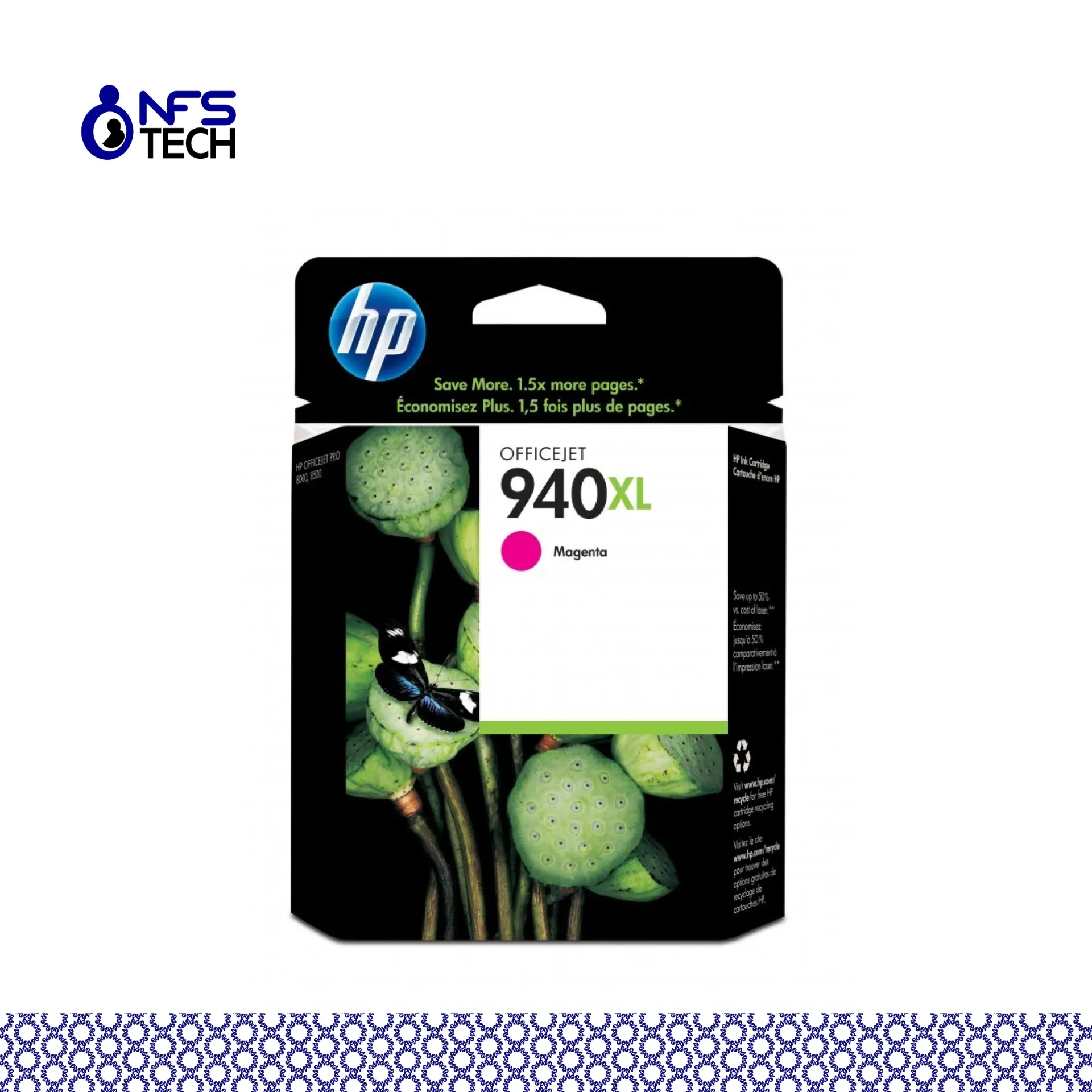 [CART-HP-C4908AE] HP 940XL Magenta Officejet Ink Cartridge