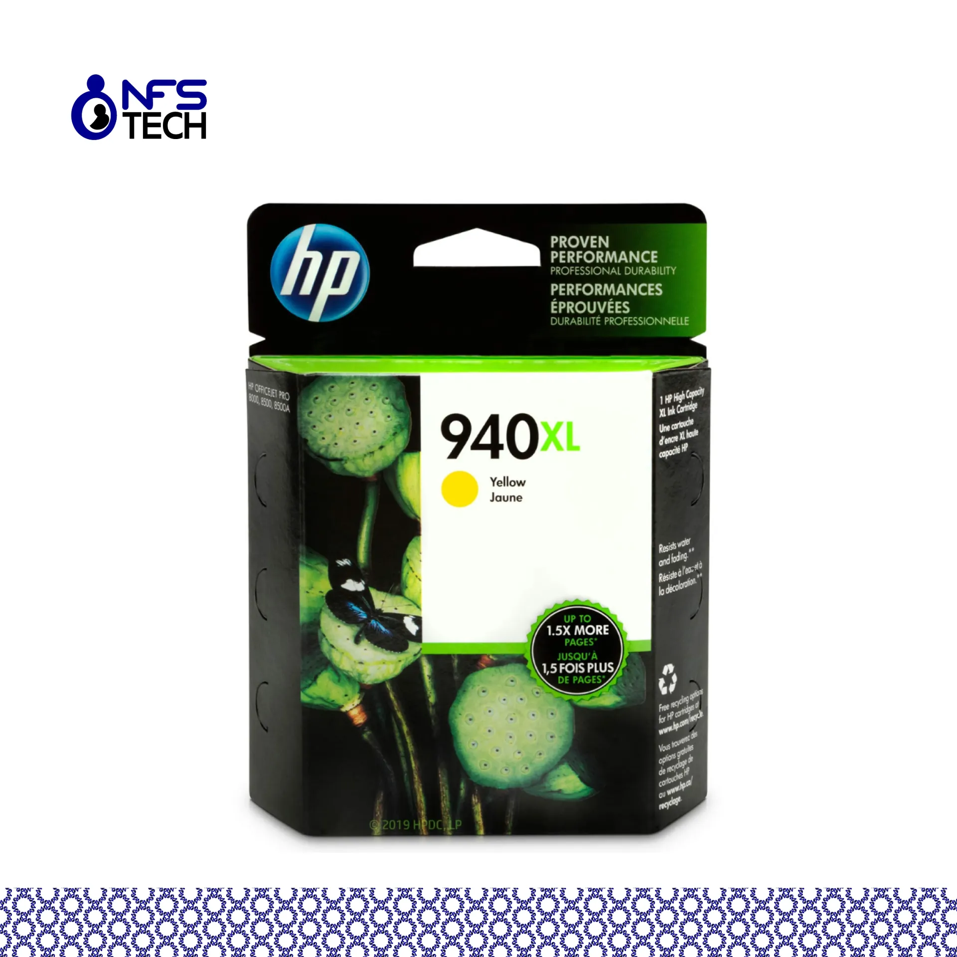 [CART-HP-C4909AE] HP 940XL Yellow Officejet Ink Cartridge