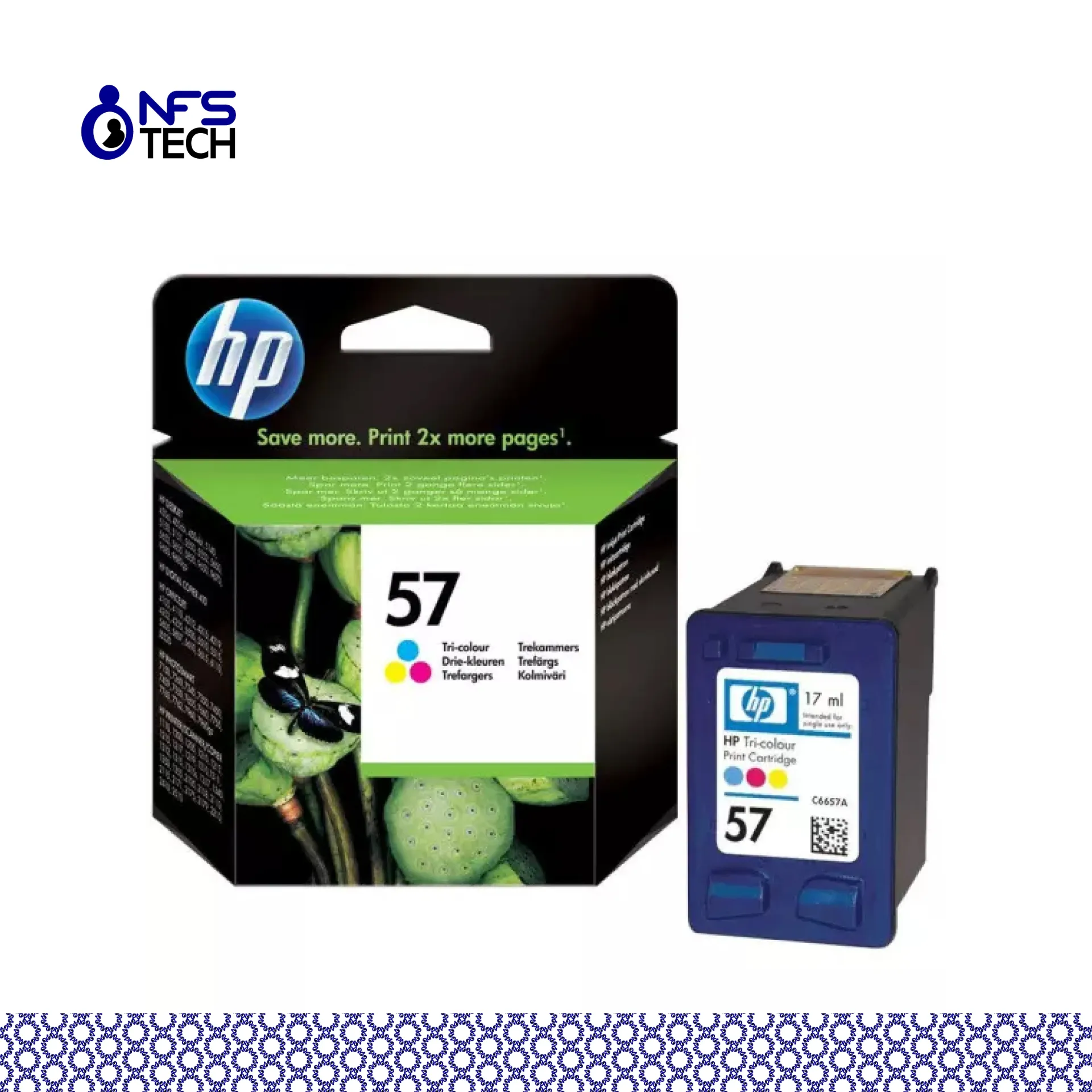 [CART-HP-C6657AE] HP 57 - Cartouche 3 couleurs - 17ml - C6657AE