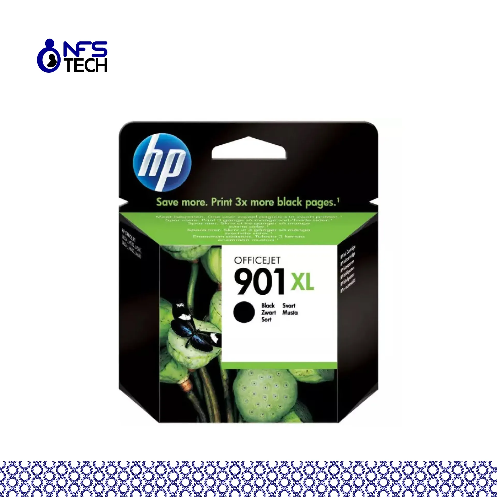 [CART-HP-CC654AE] HP 901XL-Cartouche Noire