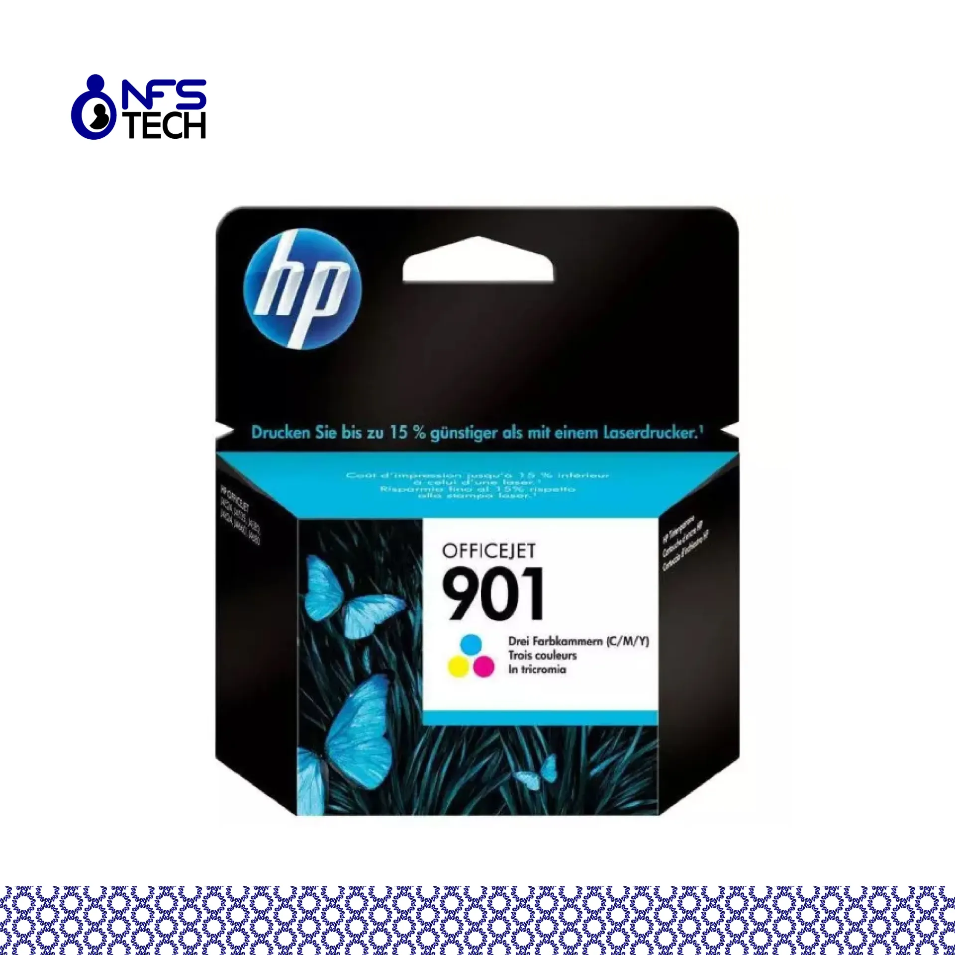 [CART-HP-CC653AE] HP 901-Cartouche Noire-CC656AE/ABF