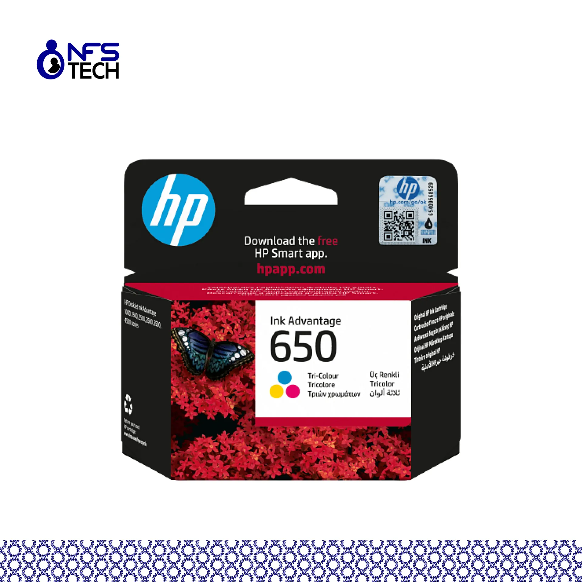 [CART-HP-CZ102AE] HP 650 Tri-colour Ink Cartridge