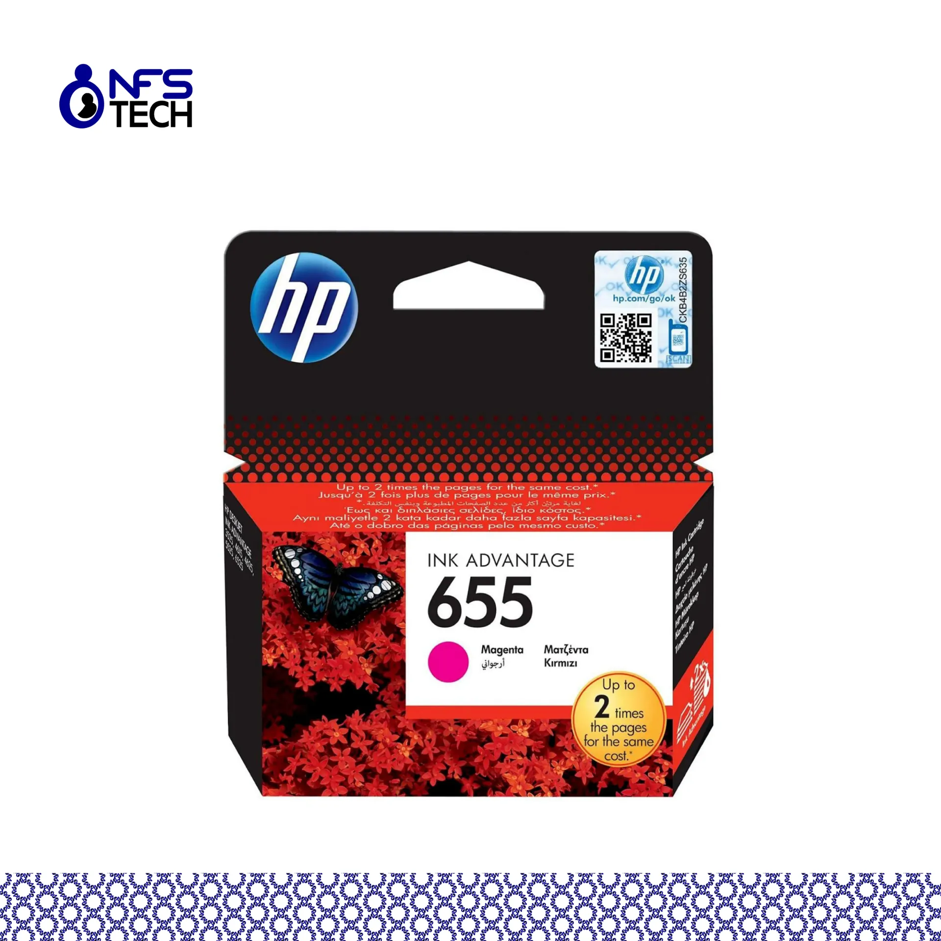 [CART-HP-CZ111AE] HP 655 Magenta