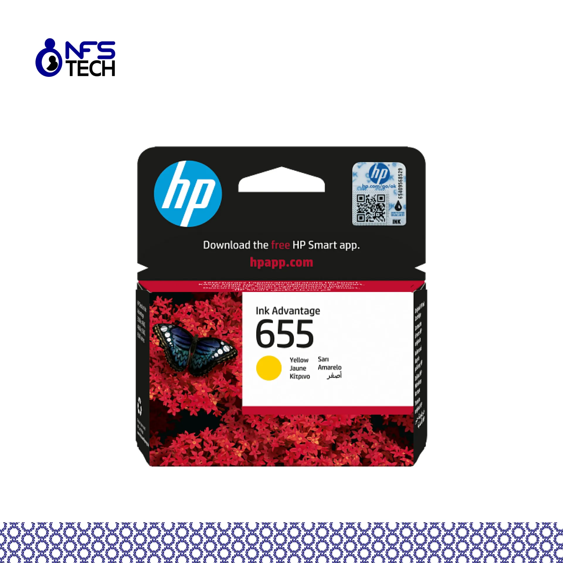 [CART-HP-CZ112AE] HP 655 Yellow