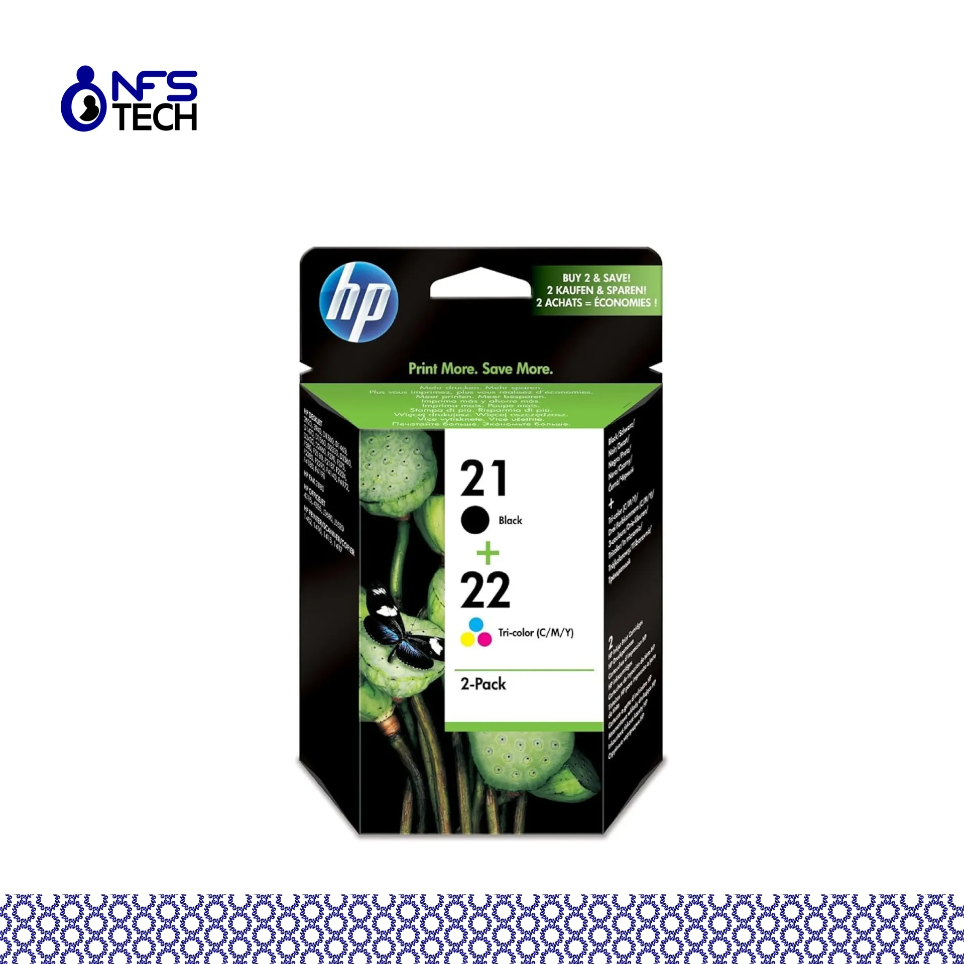 [CART-HP-SD367AE] HP 21/22 2Pack *SD367AE*