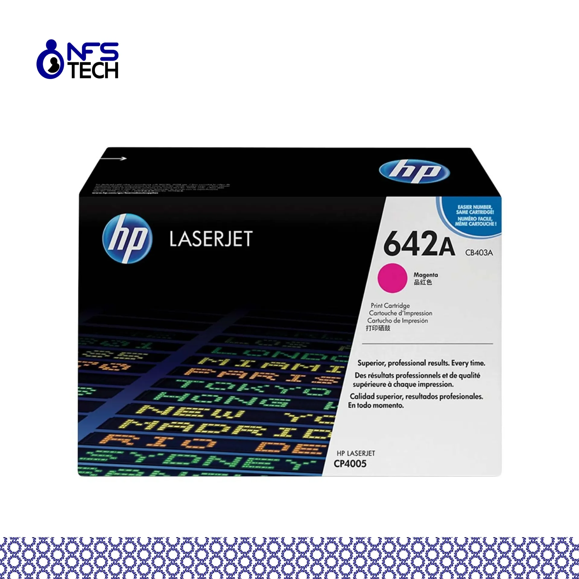[TON-HP-CB403A] HP CB403A - Toner Magenta - CLJ CP4005
