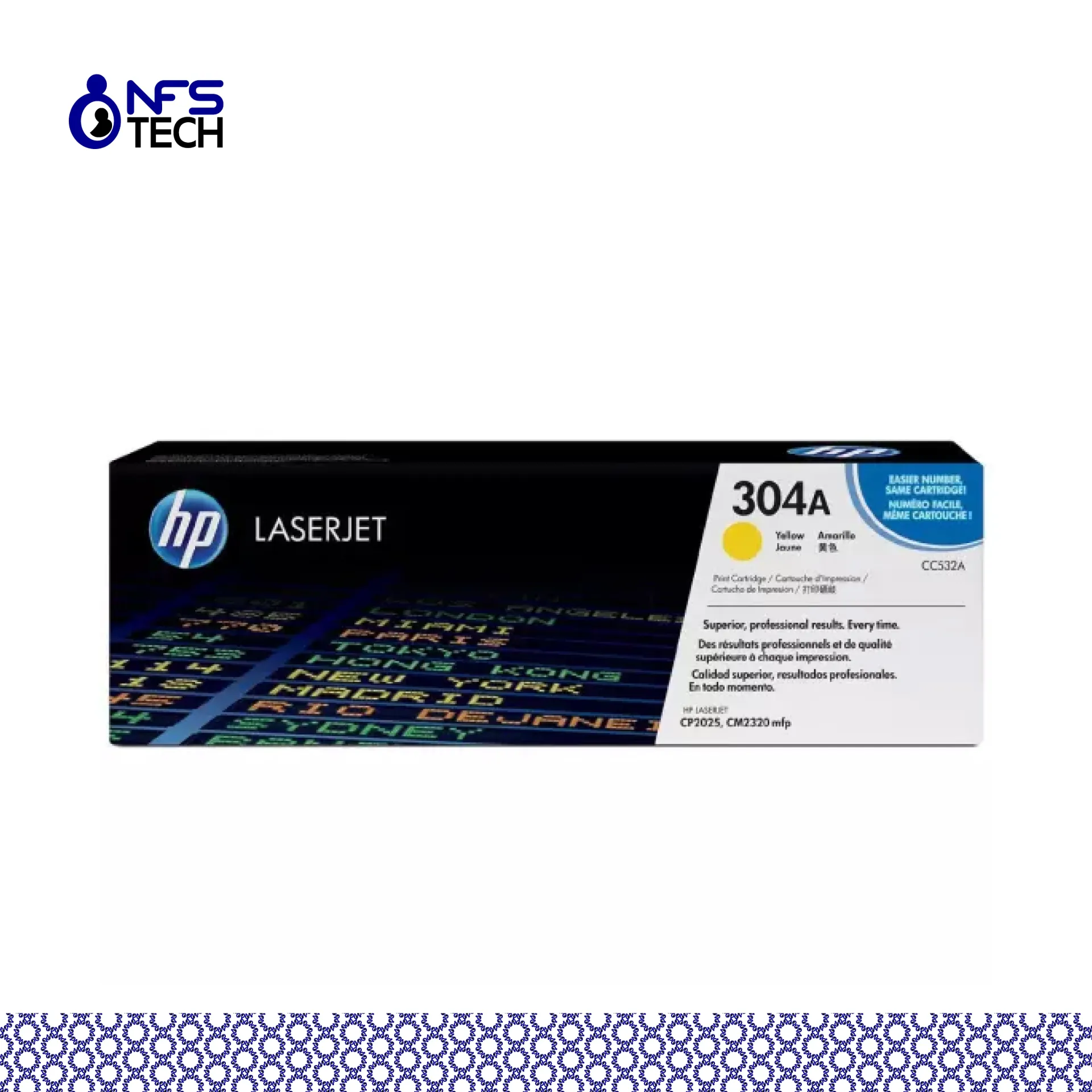 [TON-HP-CC532A] HP CC532A - Toner Jaune
