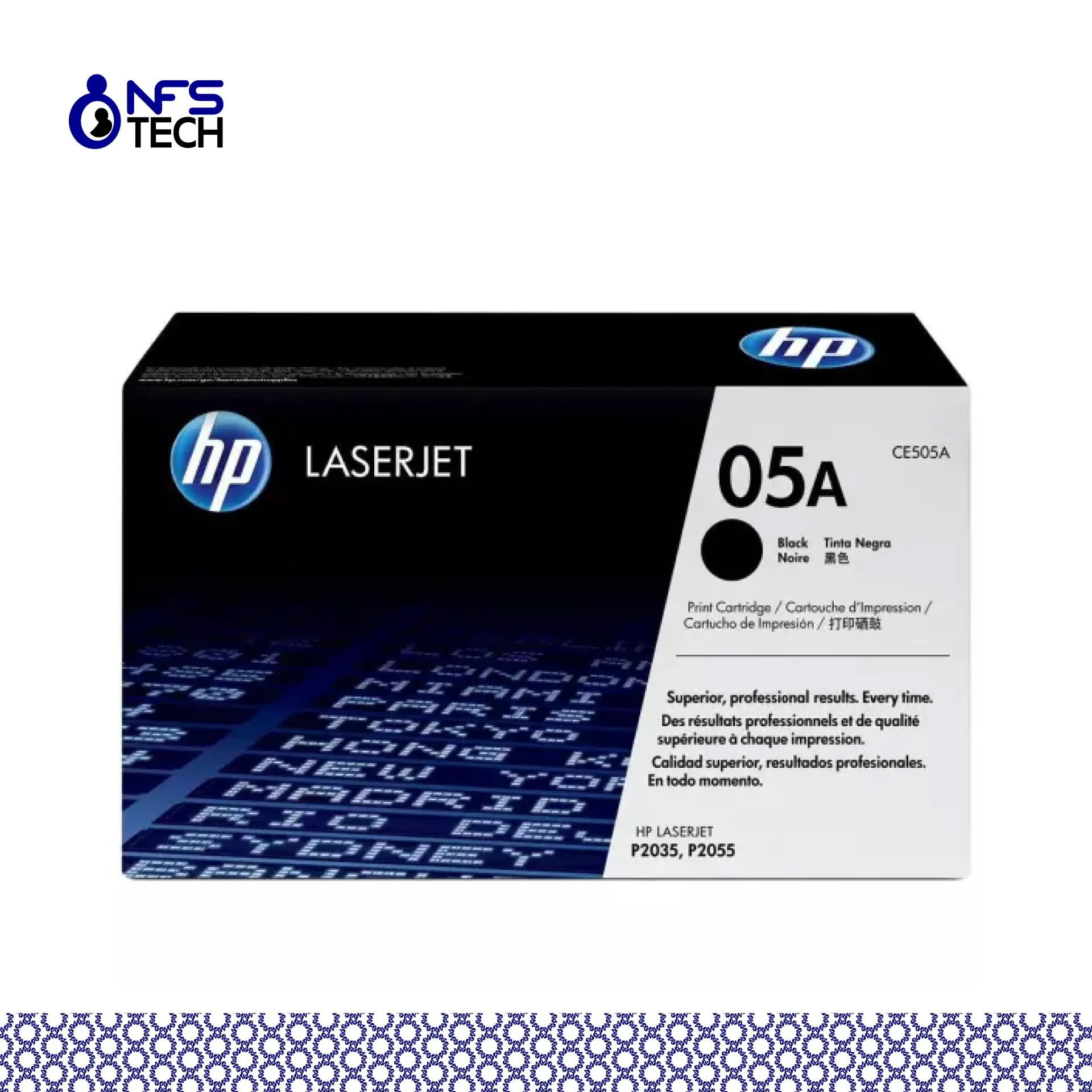 [TON-HP-CE505A] HP CE505A - Toner Noir - Laserjet P2035 P2055