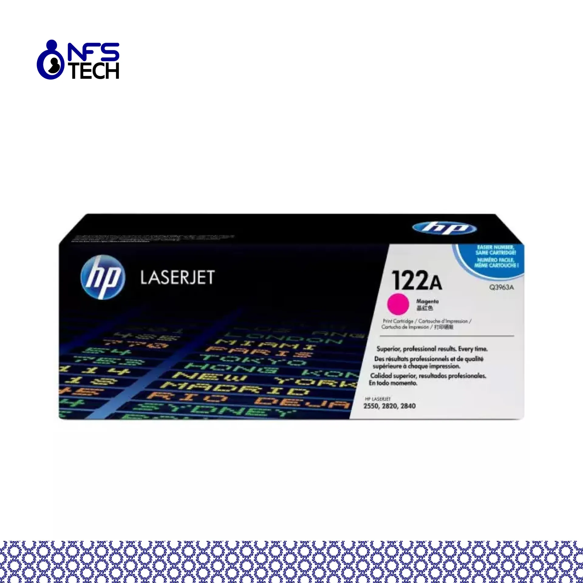 [TON-HP-Q3963A] HP Q3963A - Toner MAGENTA - 4000 Pages - Laserjet 2550