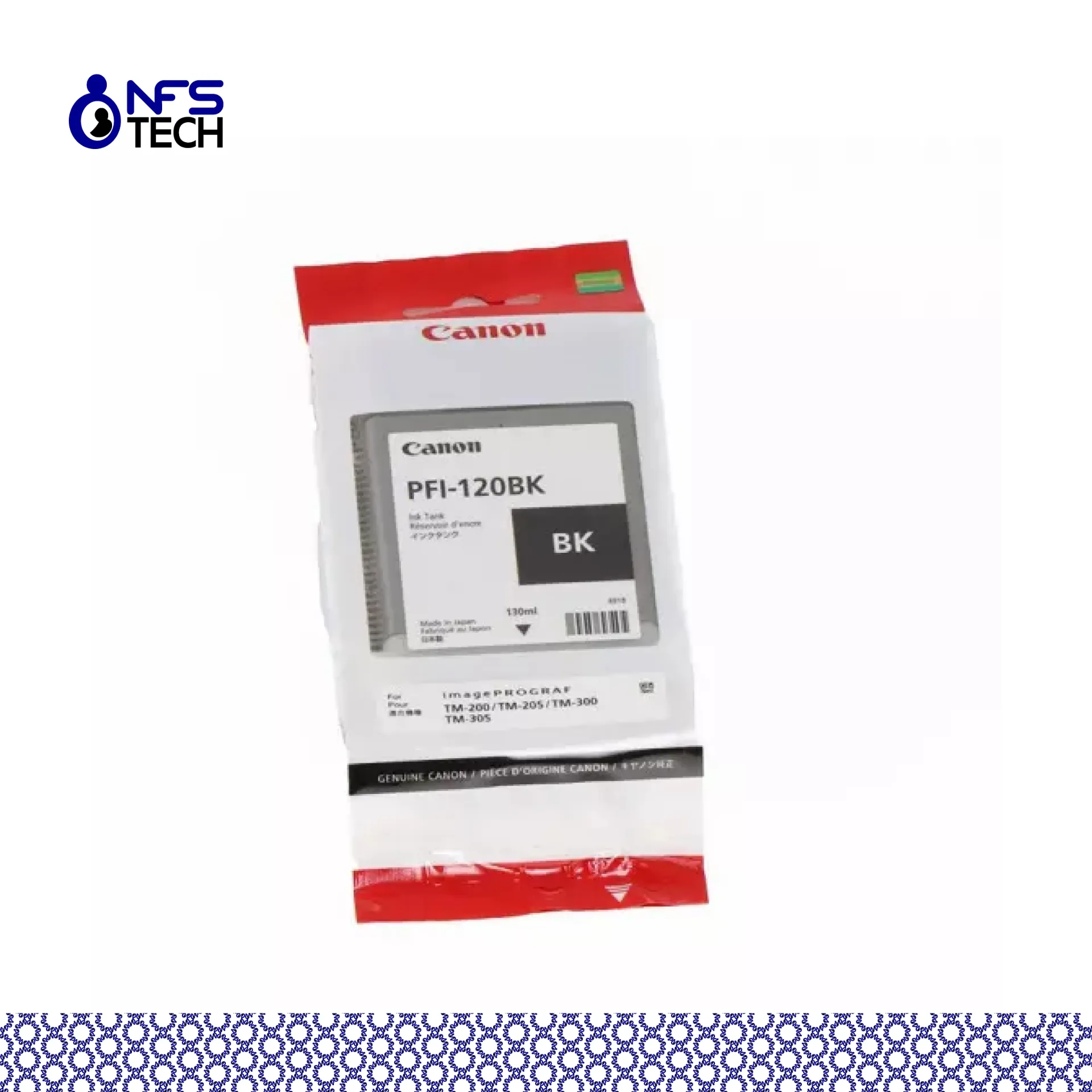 [CART-CA-PFI-120BK] CARTOUCHE CANON PFI-120-Noir-130 Ml-TM-300-2885C001AA