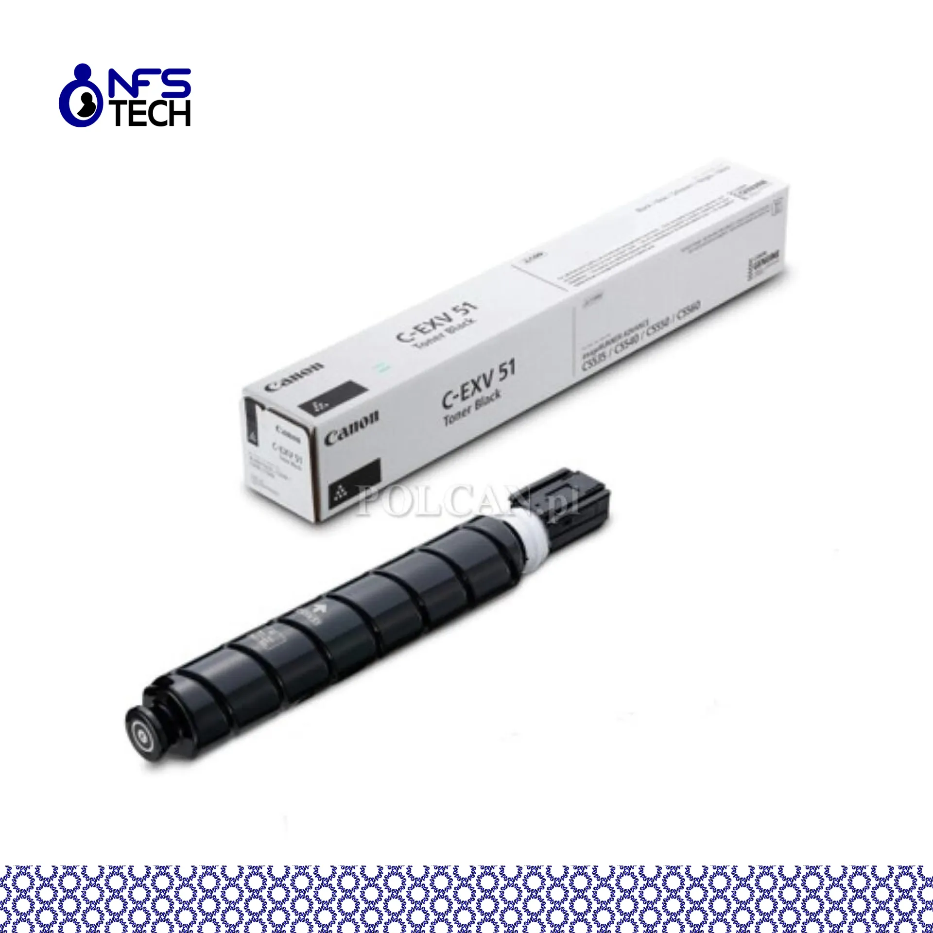 Toner CANON C-EXV51 Black C55xx - 0481C002AA